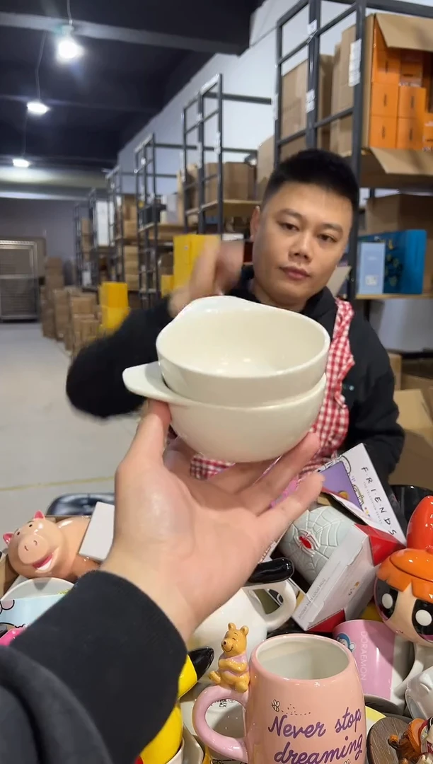 【闪购商品】杯陶瓷高温小碗2件套