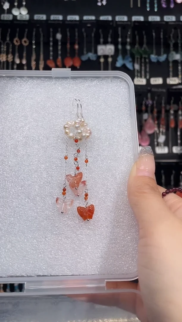 【闪购商品】紫晶耳饰银S925镶嵌周周周舟