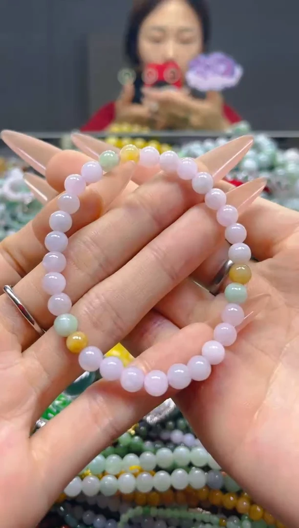 颈饰未镶嵌翡翠5MM