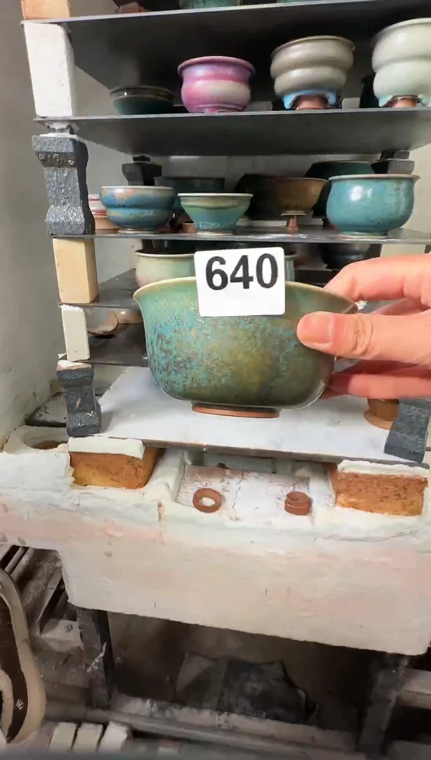杯子钧瓷蘭山窑手作器物640全品
