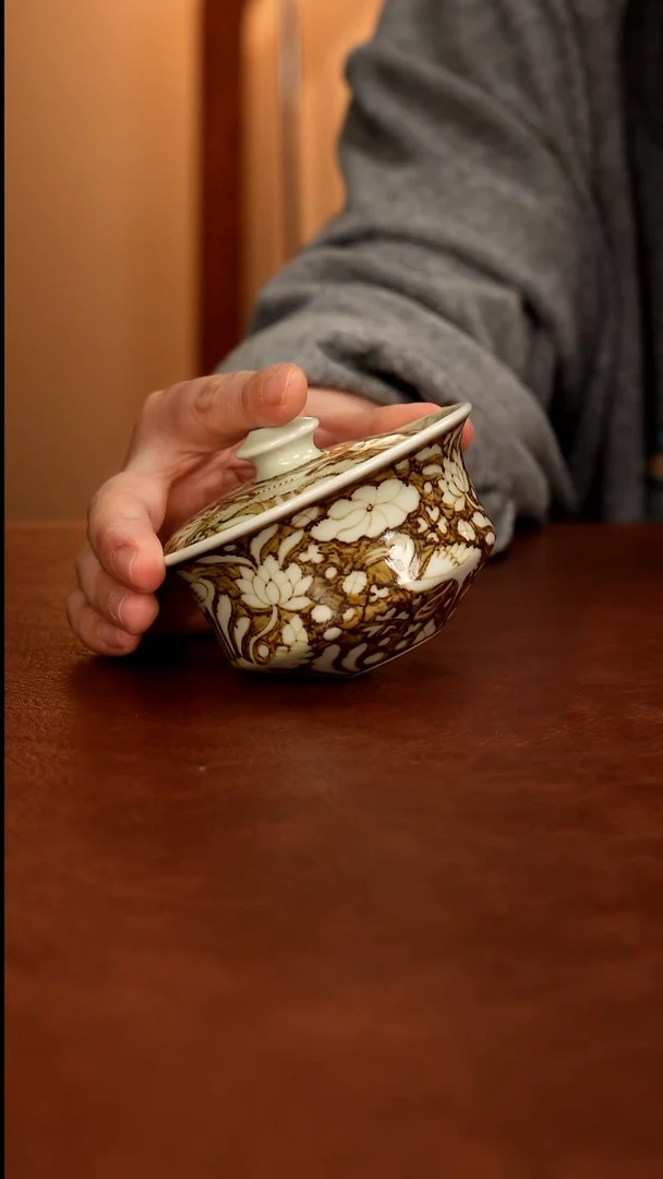 景德镇瓷器，青花瓷手绘茶具~