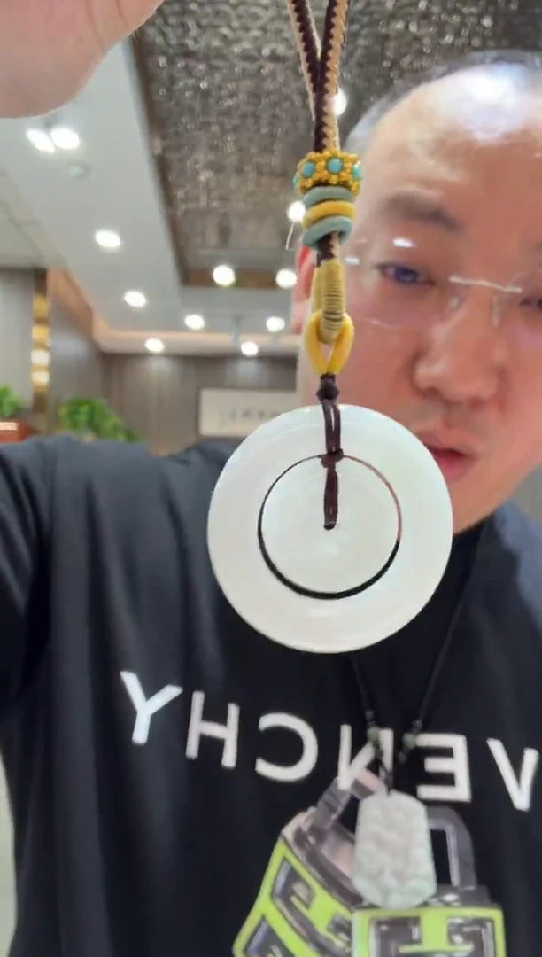 未镶嵌挂件翡翠A货翡翠多样性一件子母平安扣