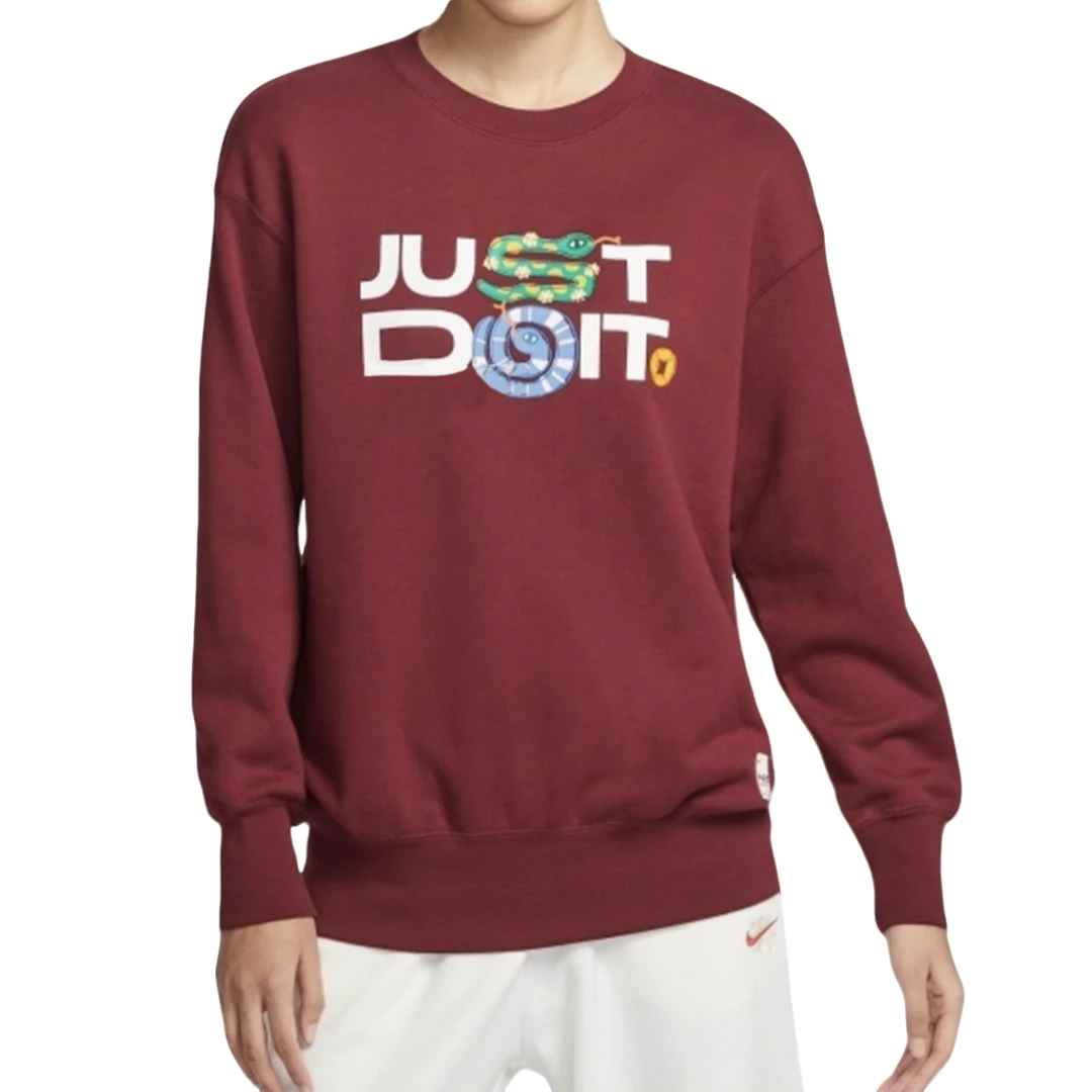 NIKE/耐克灵蛇迎新系列 女子风圆领运动衫HV8462677