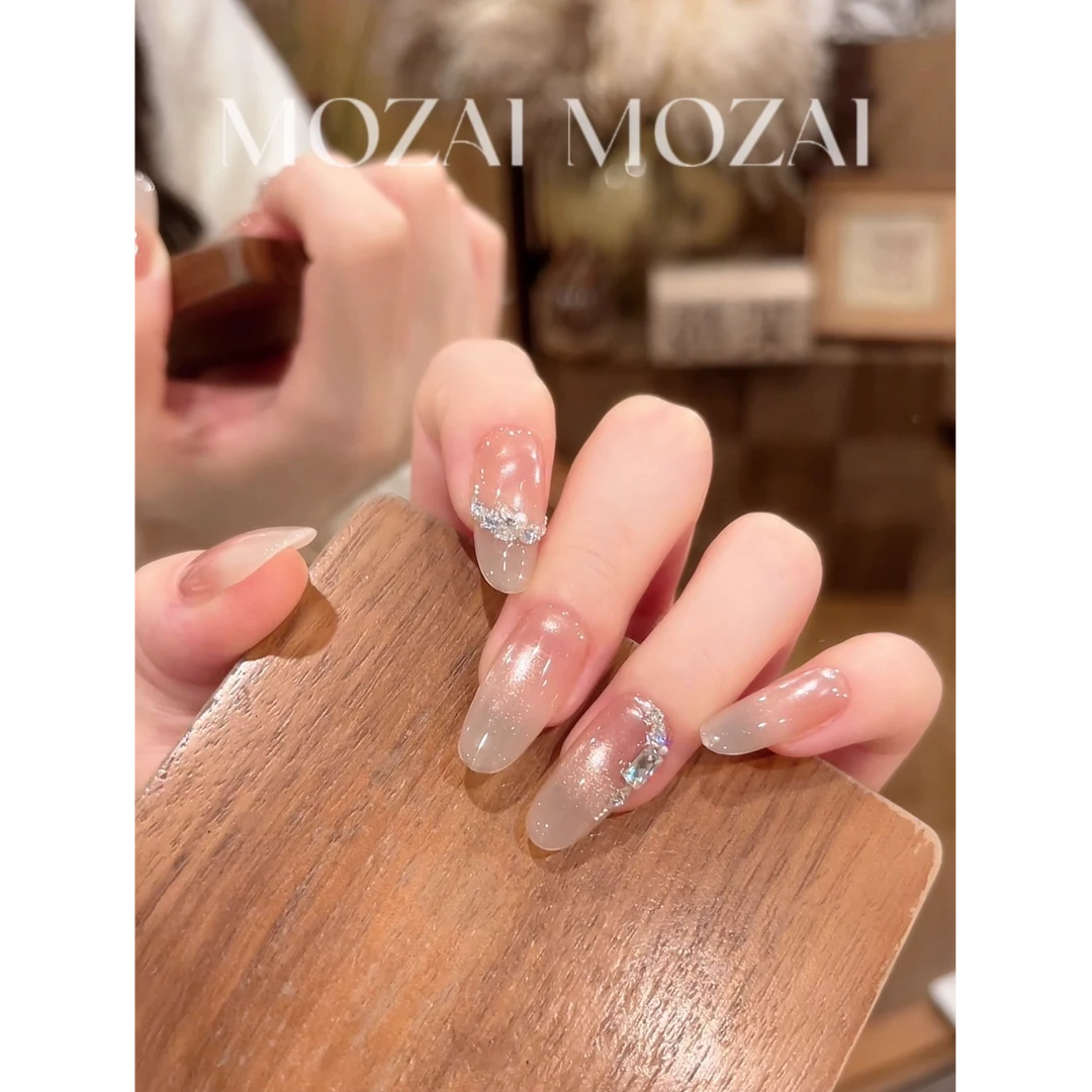 茉哉【露西小姐】纯手工定制美甲拆卸穿戴甲A5144