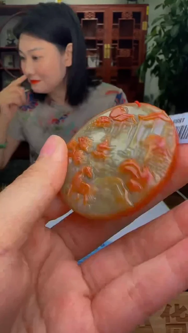 翡翠未镶嵌颈饰WB00489翡翠