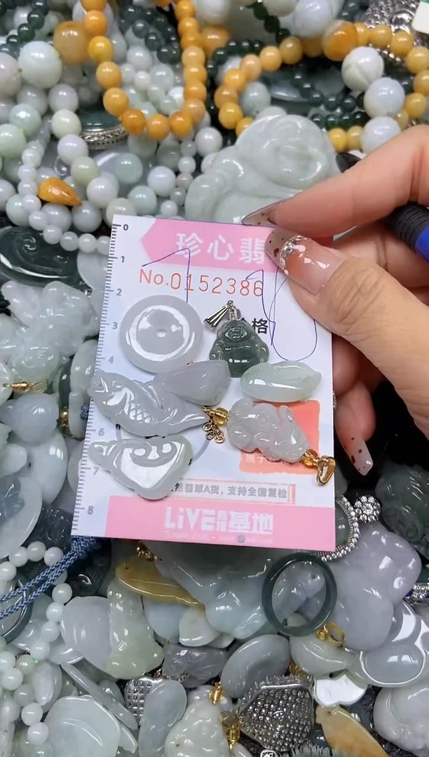 【闪购商品】翡翠颈饰未镶嵌闪购链接0152386