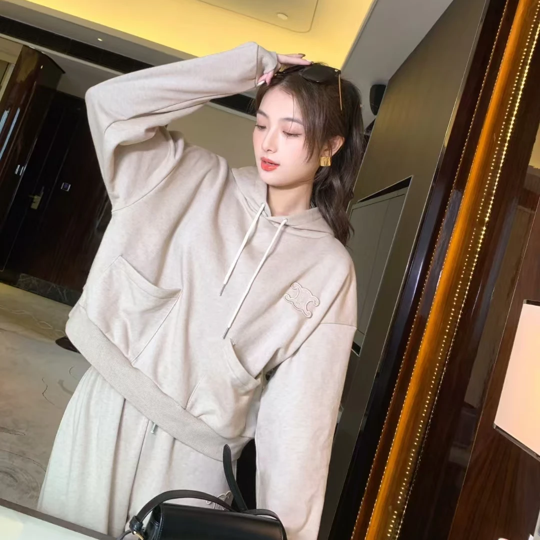 全新未使用 Celine/思琳 全新未使用 Celine/思琳 连帽长袖卫衣/M