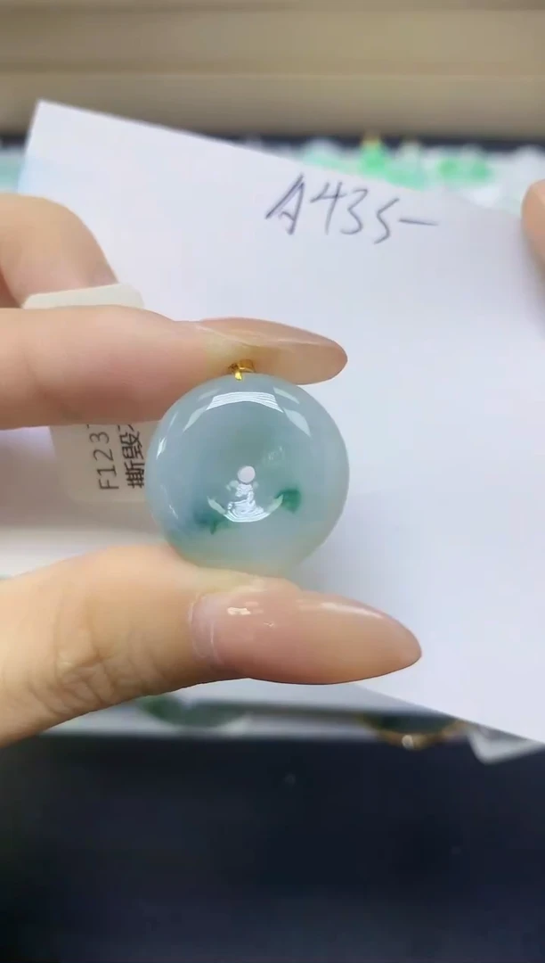 颈饰未镶嵌翡翠天然缅甸A货翡翠百元以上9元证书费自理