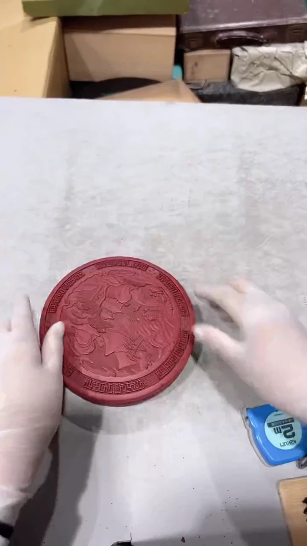 流**水茶道相关道具香盒