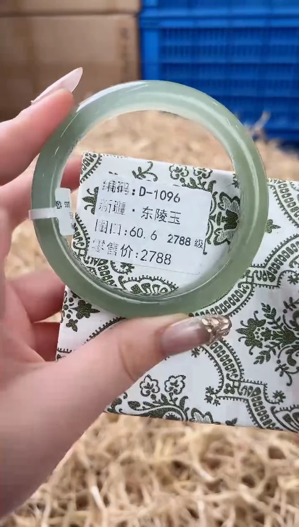 未镶嵌手镯石英质玉D-1096