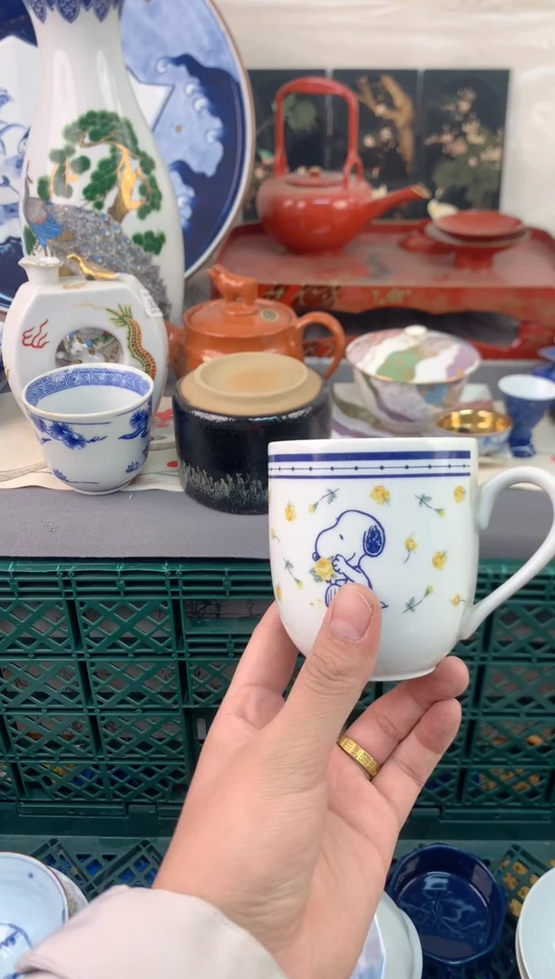 【闪购商品】瓷片茶杯酒杯酒盏