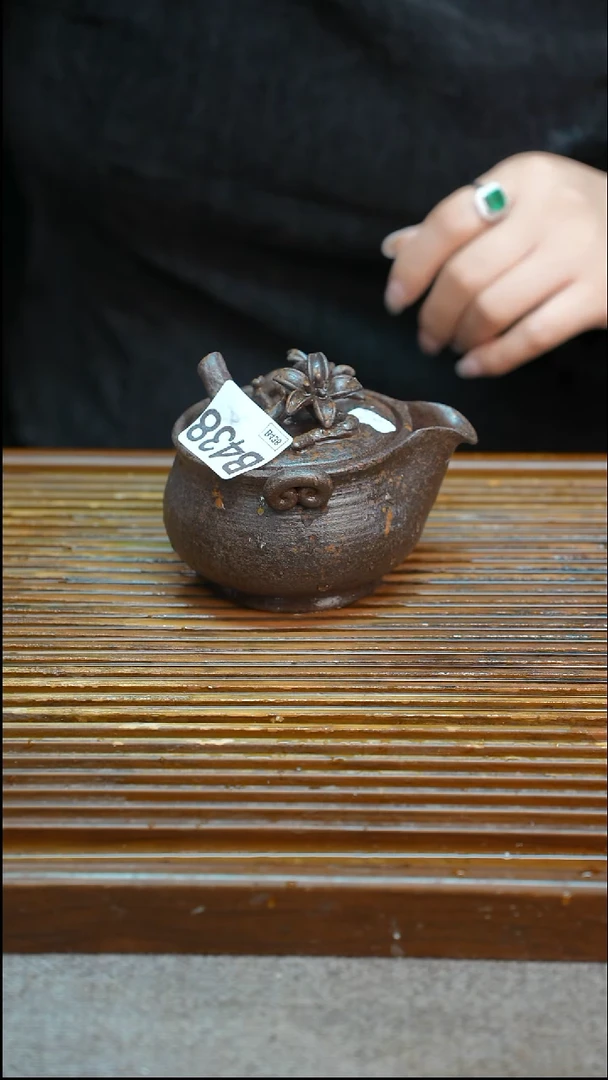 万古烧粗陶手工手作茶具