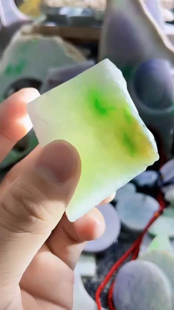 裸石翡翠天然货翡翠板料