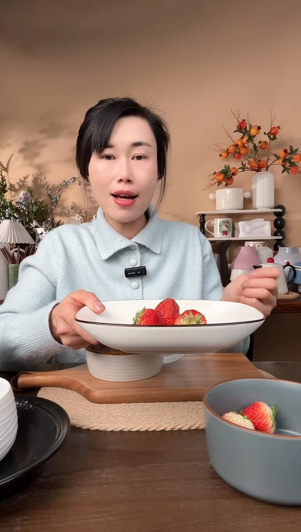 【闪购商品】瓷片9英寸黑边长方盘微瑕