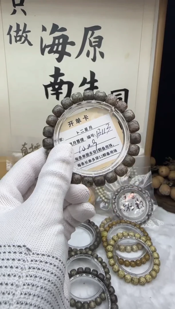 手串星月菩提单圈B113