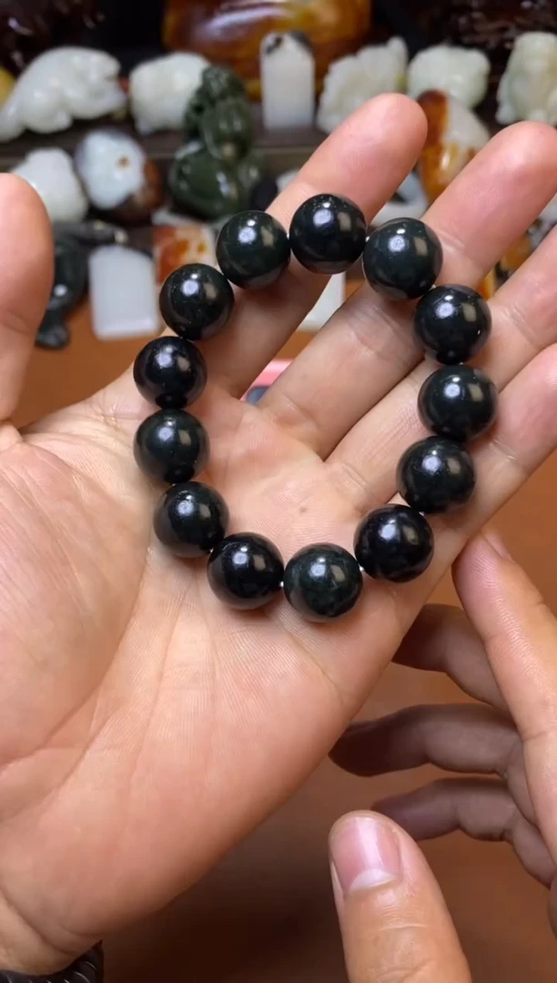 手串未镶嵌和田玉邱和田玉