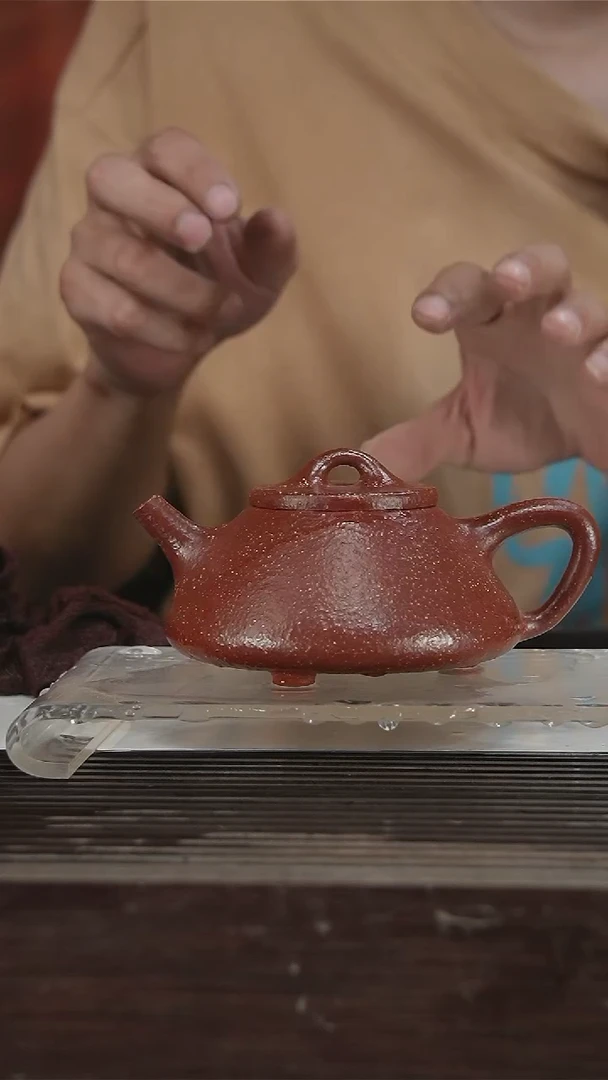 茶壶紫砂原矿紫砂壶280CC77号