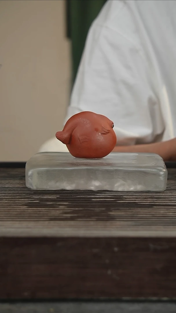 茶壶紫砂福利款，茶宠