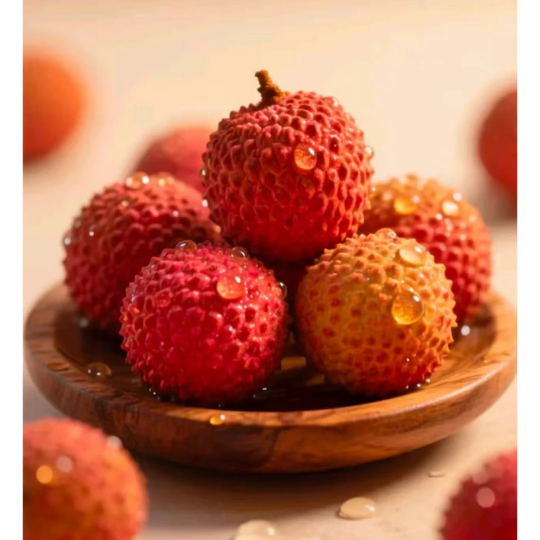 《果虎》空运桂味荔枝汁水充足 新鲜水果顺丰包邮g