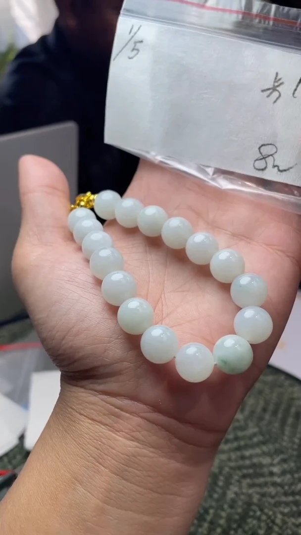 未镶嵌手链翡翠手串