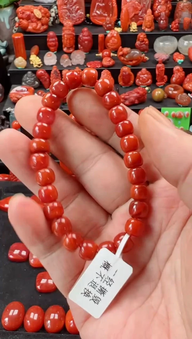 未镶嵌手链南红玛瑙有**想手串