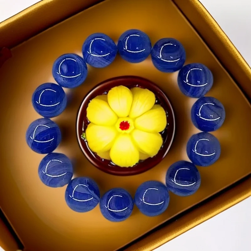 【甄选】天然深海钯晶高端14mm手串