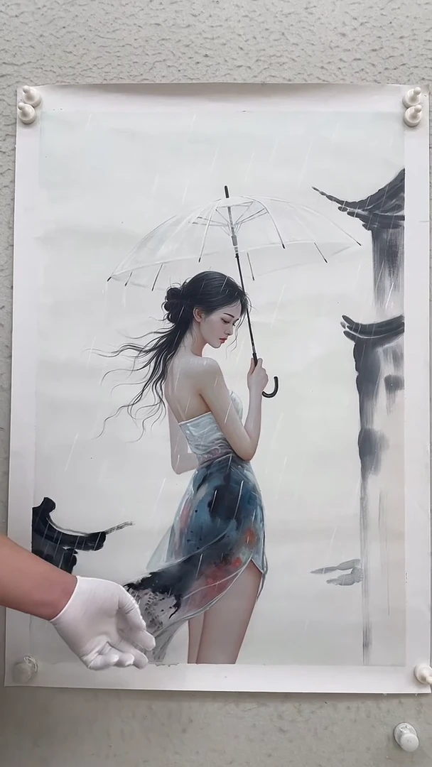 油画油画 麻布 约60-90厘米