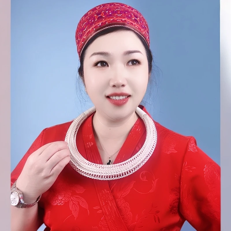 芦笙妹苗族舞台装时尚苗族服装百搭小米圈