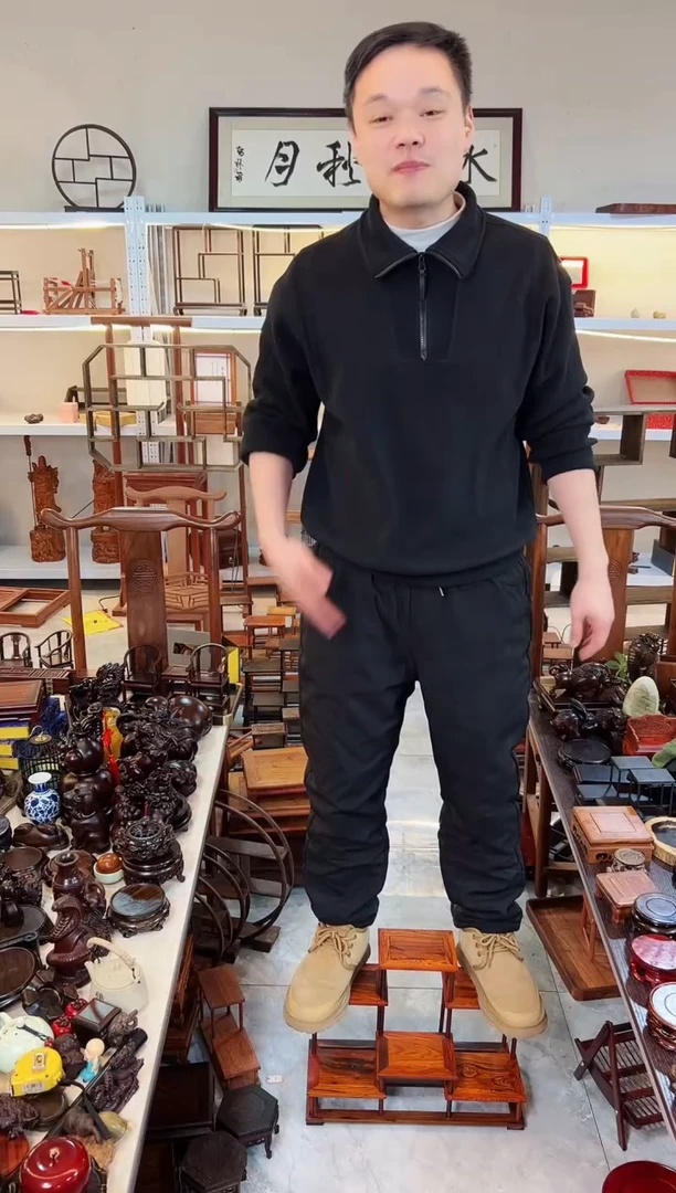 【闪购商品】微凹黄檀（南美大红酸枝）大号前后六部台