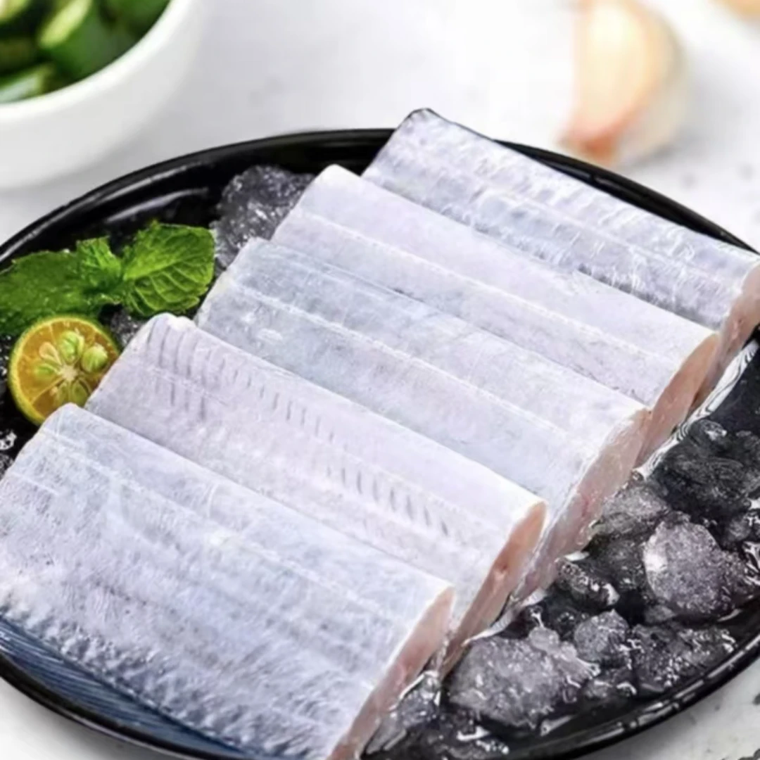 舟山带鱼小眼睛油带去头去尾精选带鱼段