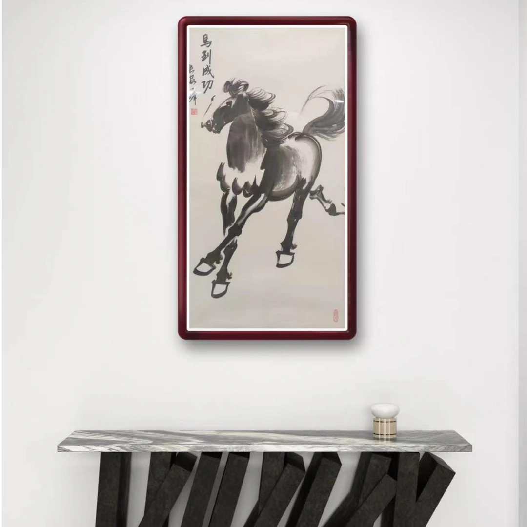 关俊峰老师国画作品三尺马软片