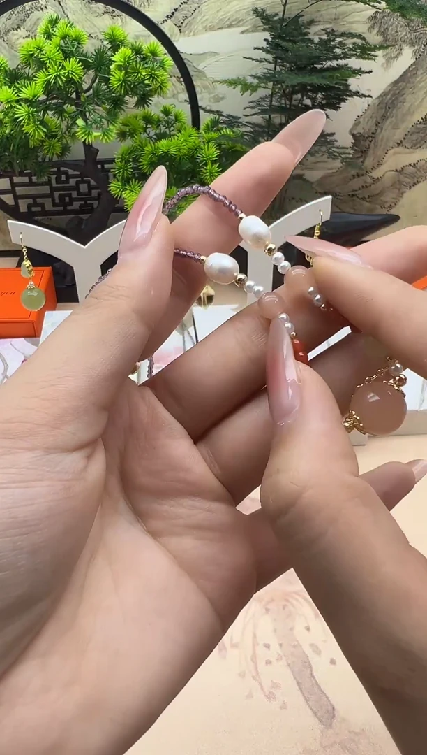 颈饰未镶嵌紫晶101
