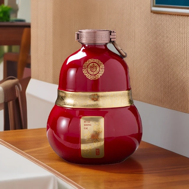 陶瓷酒坛空酒瓶 5斤装礼盒酒壶酒罐家用密封仿古酒具白酒存酒容器