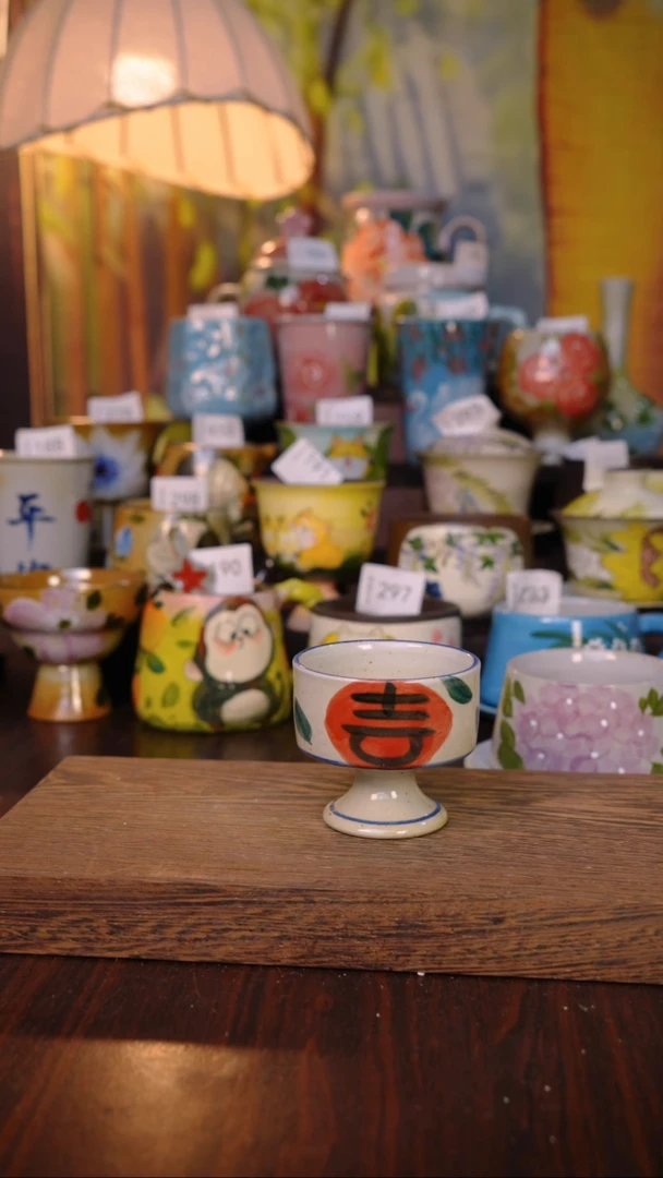摆件泥垚手作 景德镇手工手绘器物