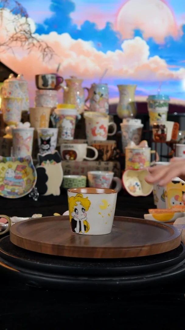 陶瓷便携款手工手绘景德镇陶瓷