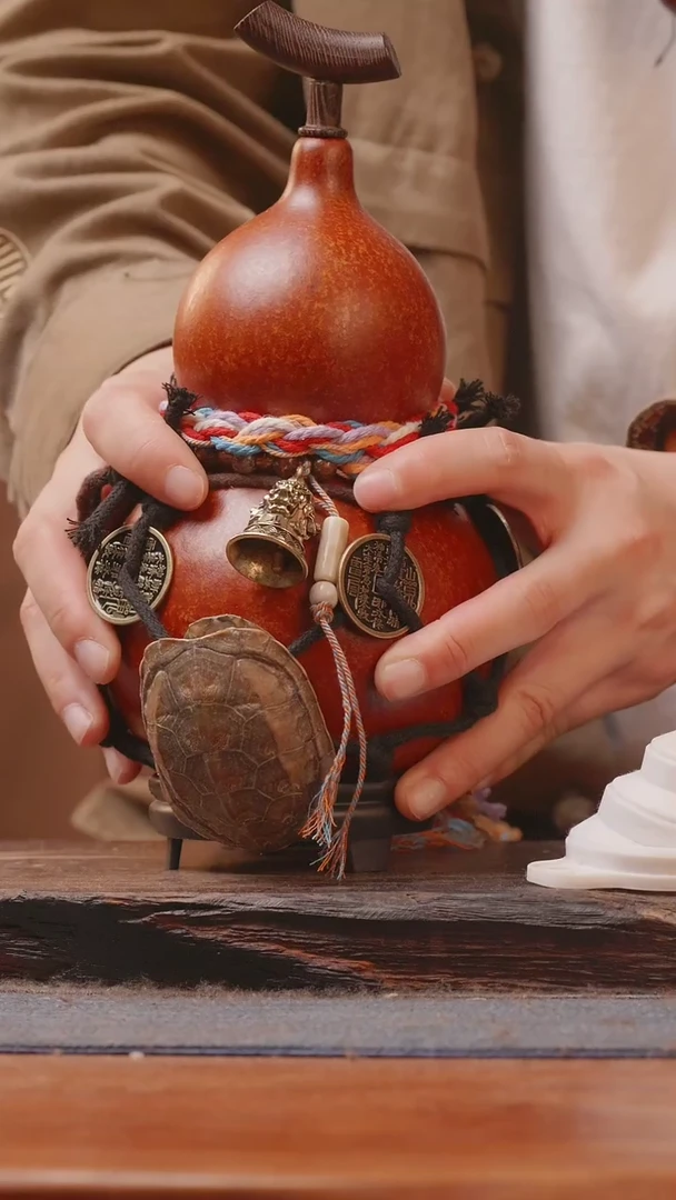 【闪购商品】346号精品大漆葫芦防腐防渗装水茶酒