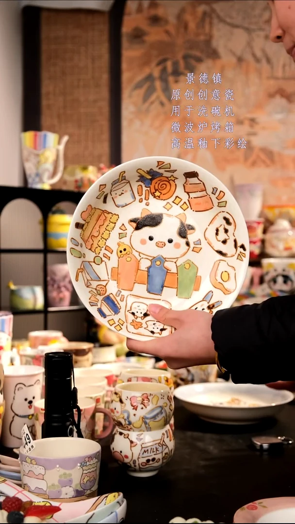 摆件陶旺的可以陶瓷设计师款