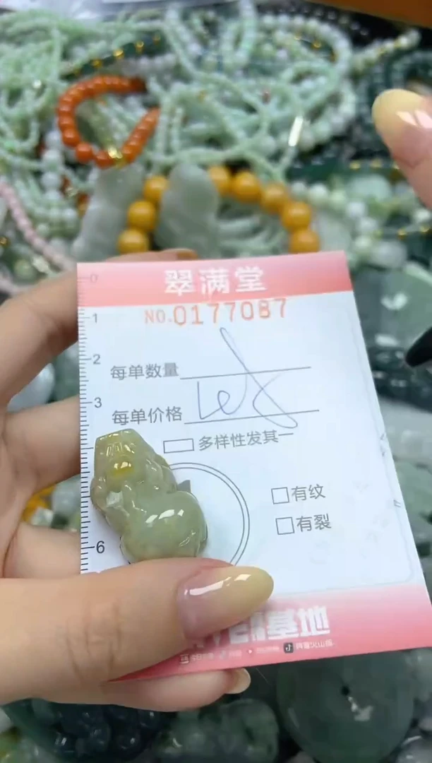 颈饰未镶嵌翡翠闪购0177087