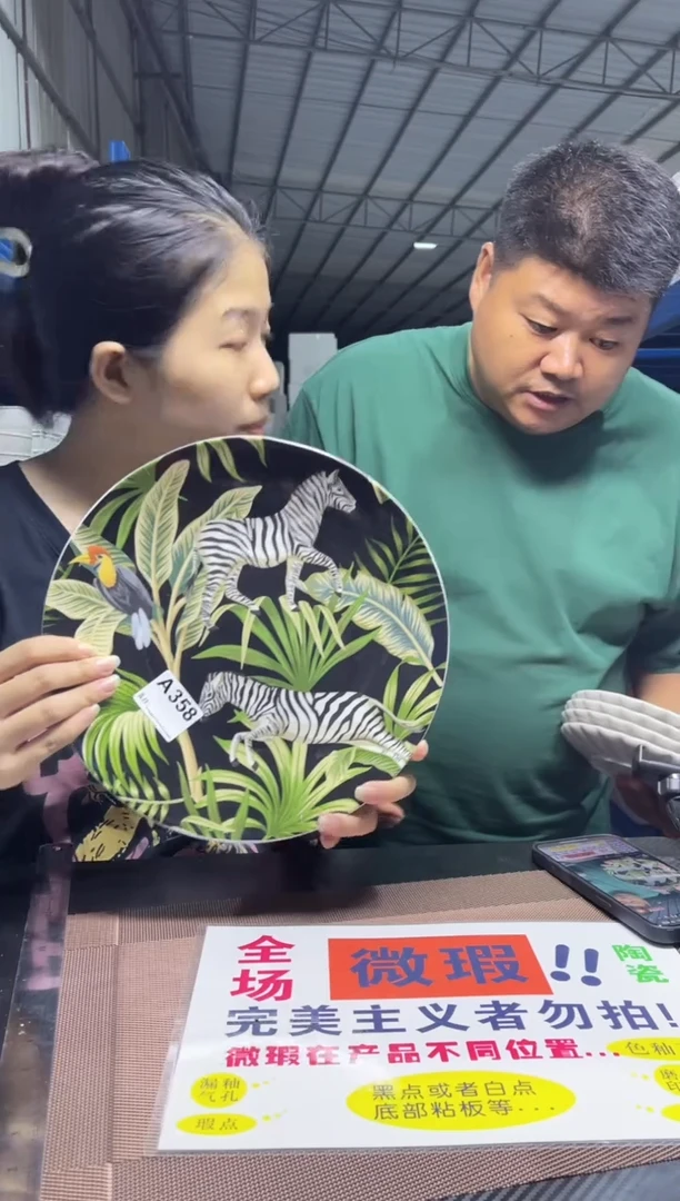 盘A358 丛林 系列 深盘 2只装
