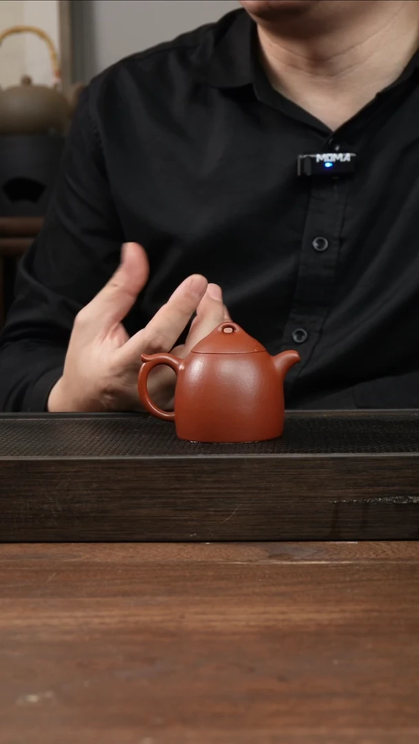 茶杯紫砂星***月朱泥小秦权     120CC