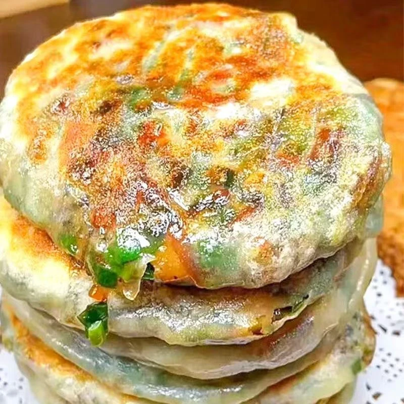 【买12个送12个】爆汁韭菜鸡蛋馅饼薄皮韭菜盒子生煎加热即食半成品