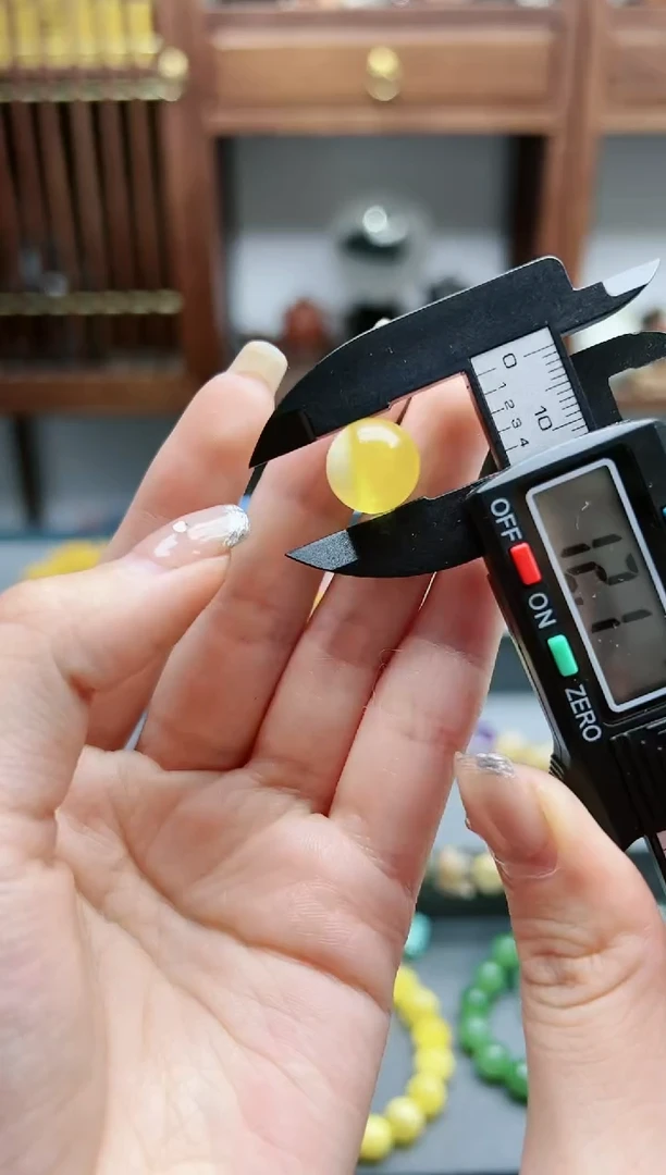 【闪购商品】蜜蜡裸石未镶嵌蜜蜡单珠配饰*1 YN