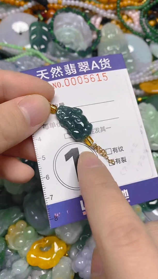 颈饰未镶嵌翡翠0005615
