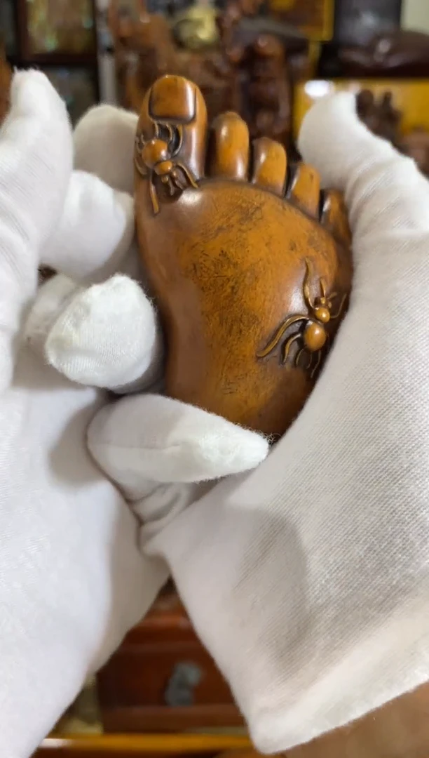 木小叶黄杨小件知足常乐