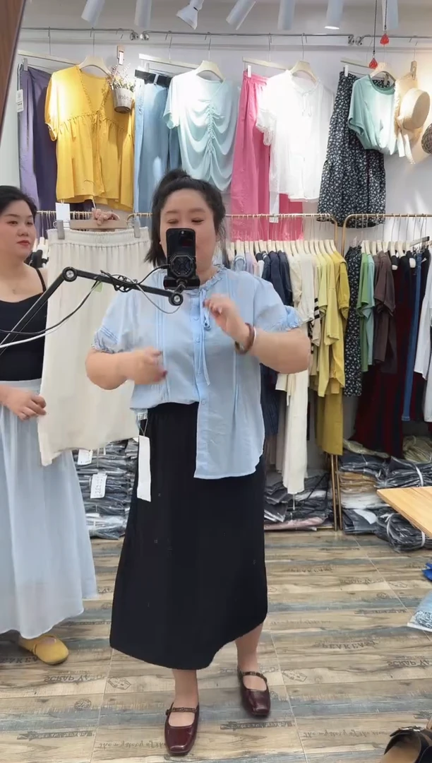 迪伟曼冰丝半身裙黑色292