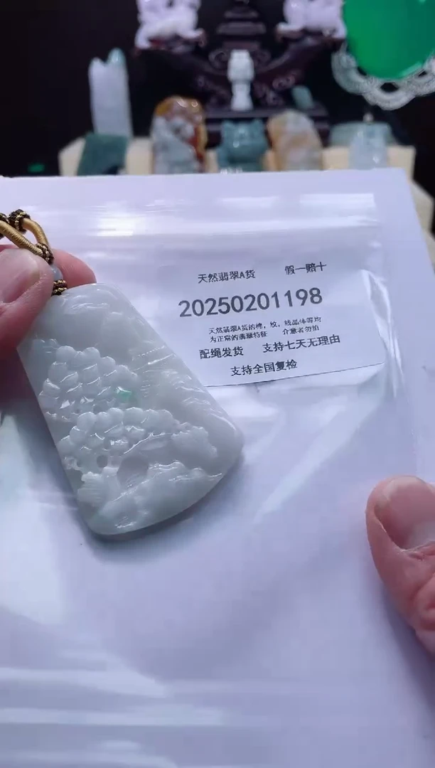 【闪购商品】翡翠颈饰未镶嵌闪购商品8号店20025002003