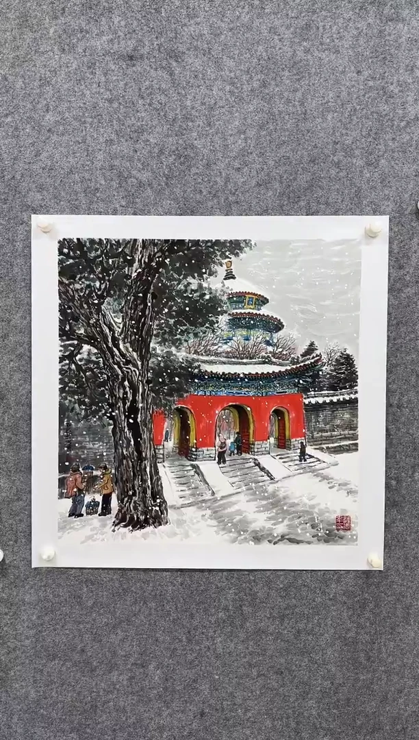 国画DH-XAP老师绘画作品