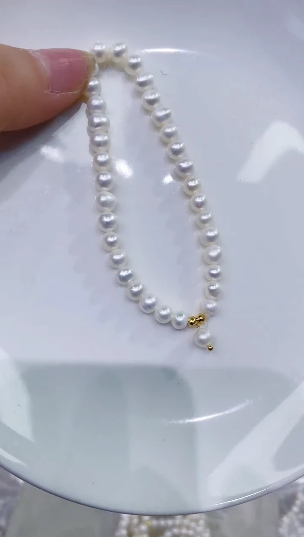 颈饰未镶嵌淡水珍珠977