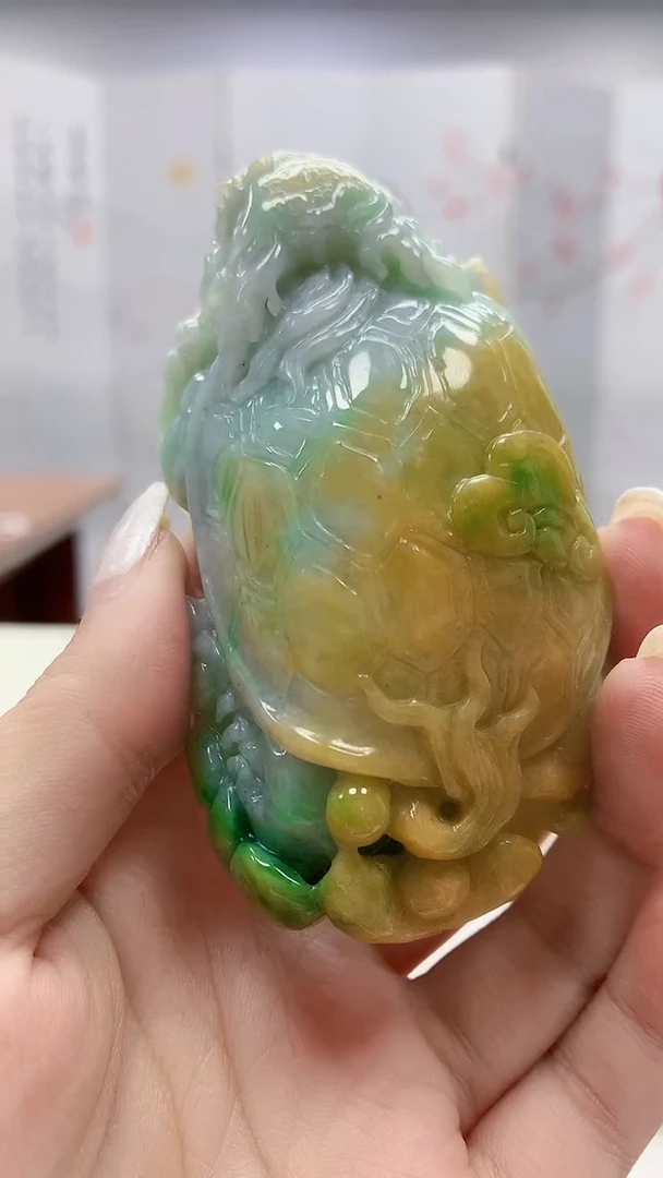 定制翡翠未镶嵌5159ms-毛货挂件78