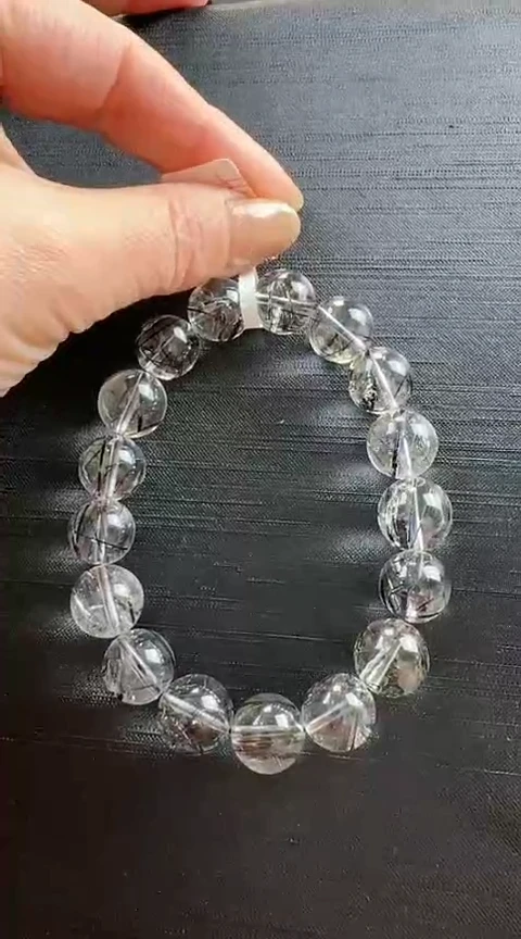 【闪购商品】水晶手链未镶嵌黑发晶